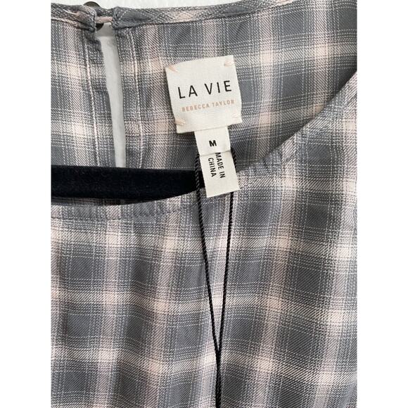 NWT Rebecca Taylor LA VIE Spring Ruffle Blouse - Picture 8 of 12